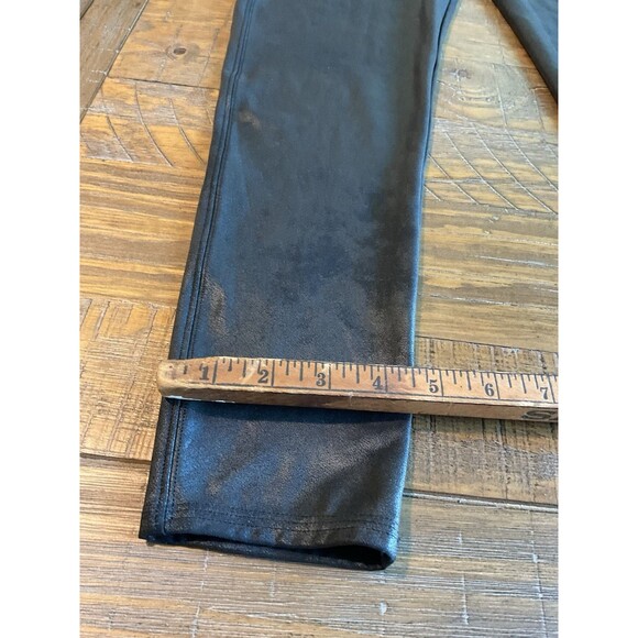 Spanx Size 1X Faux Leather Leggings for‎ Women - Black Plus 0091 - Picture 4 of 9